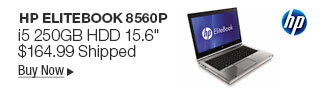 Newegg Flash - HP Elitebook 8560p i5 250GB HDD 15.6"