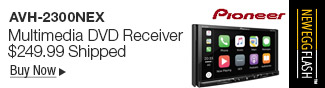 Newegg Flash - Pioneer AVH-2300NEX Multimedia DVD Receiver