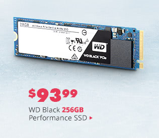 WD Black 256GB Performance SSD