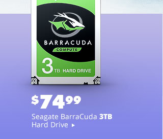 Seagate BarraCuda 3TB Hard Drive