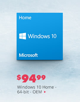 Windows 10 Home 64bit - OEM 