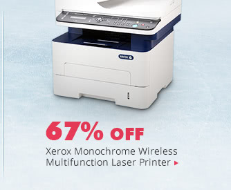 Xerox Monochrome Wireless Multifunction Laser Printer