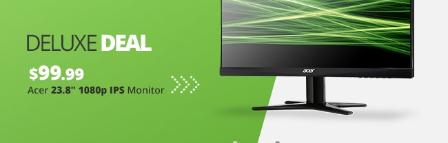 Deluxe Deal - Acer 23.8 inch 1080p IPS Monitor