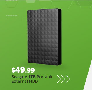 Seagate 1TB Portable Ext. HDD