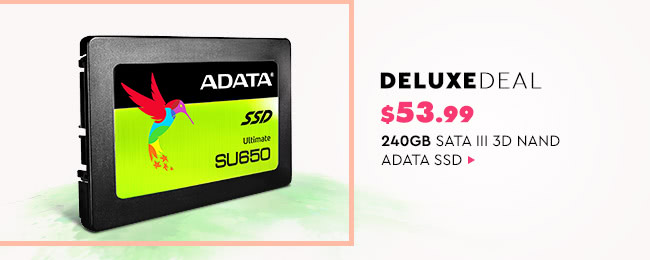 Deluxe Deal -- $53.99 240GB SATA III 3D NAND ADATA SDD