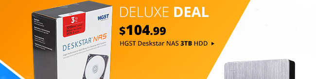 Deluxe Deal - HGST Deskstar NAS 3TB HDD