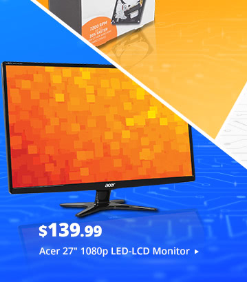 Acer 27 inch 1080p LED-LCD Monitor