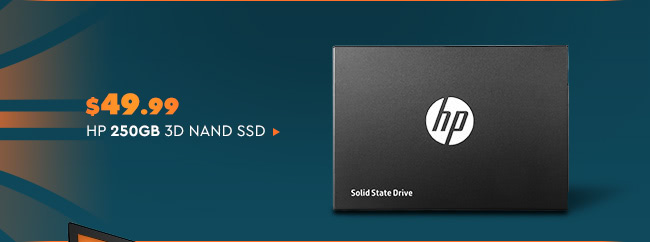 $49.99 HP 250GB 3D NAND SSD