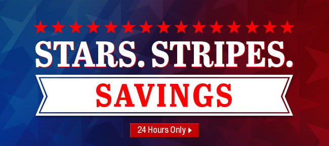 Stars. Stripes. Savings