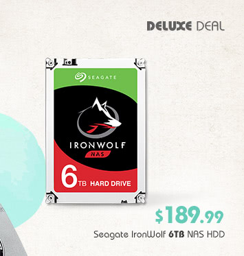 DELUXE DEAL - Seagate IronWolf 6TB NAS HDD