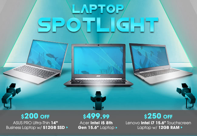 LAPTOP SPOTLIGHT