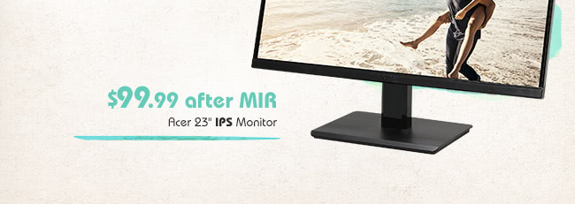 Acer 23 inch IPS Monitor