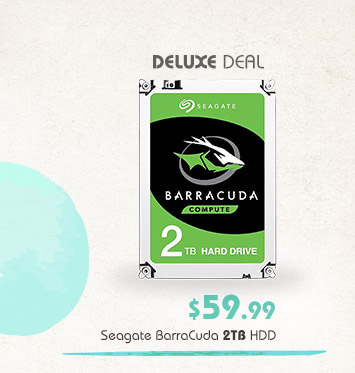 DELUXE DEAL - Seagate BarraCuda 2TB HDD