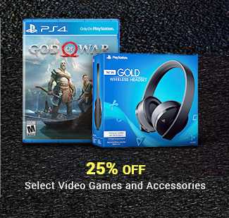 25% OFF Select Video Games