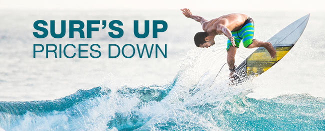 Surf's Up Price Down