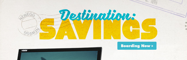 Destination Savings - Boarding Now
