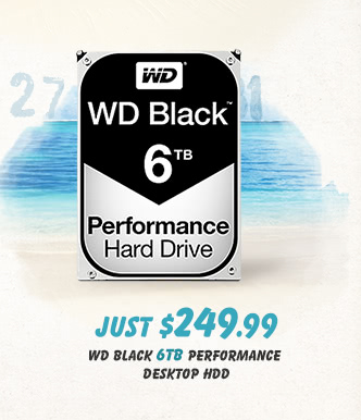 WD Black 6TB Performance Desktop HDD