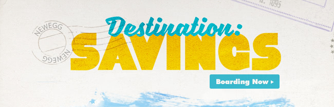 Destination Savings - Boarding Now