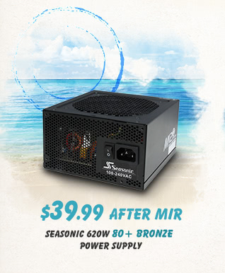 SeaSonic 620 80+ Bronze Power Supply