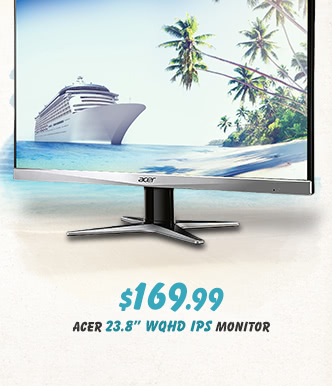 Acer 23.8" WQHD IPS Monitor