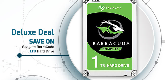 Deluxe Deal - Seagate BarraCuda 1TB HDD