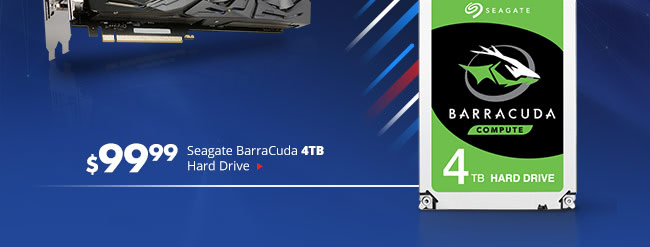 Seagate BarraCuda 4TB Hard Drive