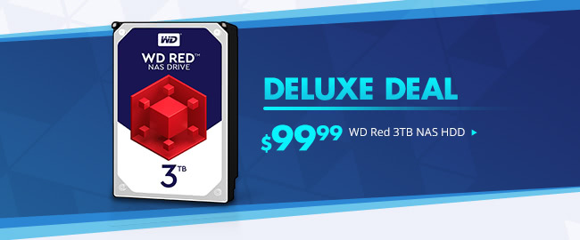 Deluxe Deal - WD Red 3TB NAS HDD