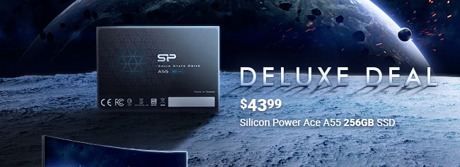 Deluxe Deal - $#36;43.99 Silicon Power Ace A55 256GB SSD