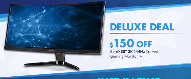 Deluxe Deal - BenQ 35" 144Hz Curved Gaming Monitor