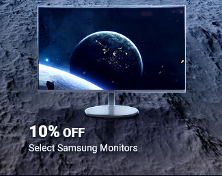 10% Off Select Samsung Monitors