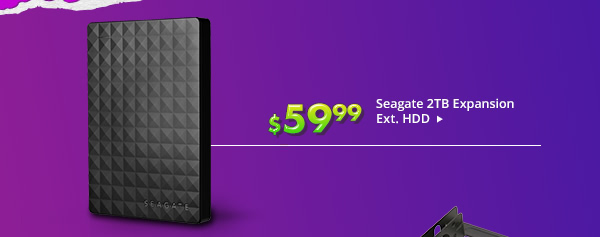Seagate 2TB Expansion Ext. HDD