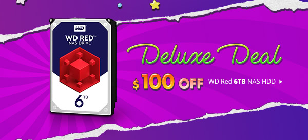 Deluxe Deal - WD Red 6TB NAS HDD