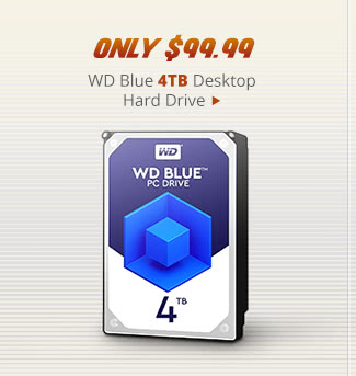 WD Blue 4TB Desktop Hard Drive