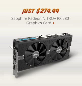 Sapphire Radeon NITRO+ RX 580 Graphics Card