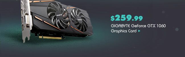 GIGABYTE GeForce GTX 1060 Graphics Card