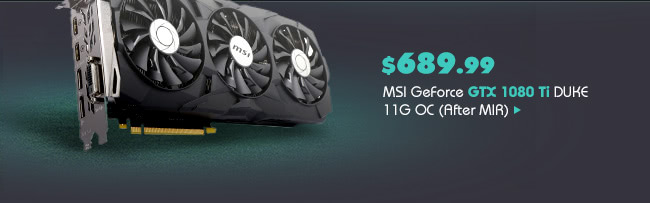 MSI GeForce GTX 1080 Ti DUKE 11G OC After MIR