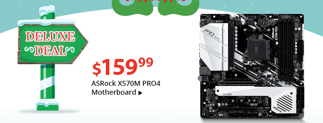 Deluxe Deal - ASRock X570M PRO4 Motherboard