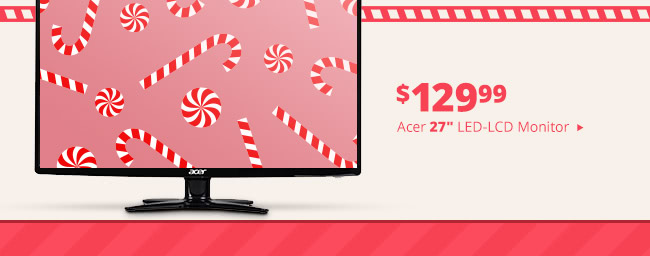 Acer 27" LED-LCD Monitor u