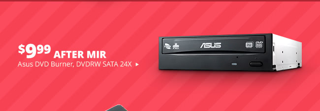 Asus DVD Burner, DVDRW SATA 24X