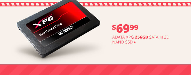 ADATA XPG 256GB SATA III 3D NAND SSD