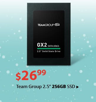 Feature - $26.99 Team Group 2.5 inch 256GB SSD
