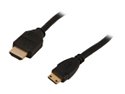 Nippon Labs Premium 6 ft. HDMI to mini HDMI cable with metal hood & gold-plated connectors