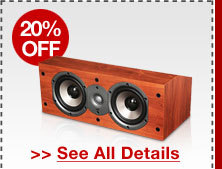 48 HOURS ONLY! 20% OFF SELECT POLK AUDIO NEW MONITOR SERIES SPEAKERS!*