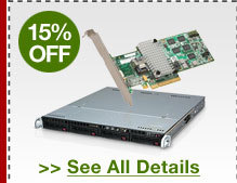 48 HOURS ONLY! 15% OFF SELECT SERVER PRODUCTS!*