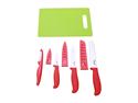 Rosewill R-CeR-KN-03 5-Piece Ceramic Knife and Cutting Board Set 