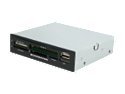 XIGMATEK 3.5" Internal 75 in 1 Card Reader 75 in 1 USB 2.0 Card Reader 