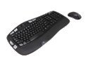 Refurbished: Logitech MK550 Black USB RF Wireless Ergonomic Wave Combo (K350 + M510)