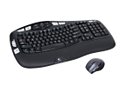 Logitech MK560 920-003627 Black USB RF Wireless Ergonomic Wireless Wave Combo Plus 
