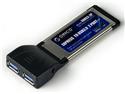 ORICO ENUS3-2P Laptop PCI - Express Card 34MM 2 - Port USB3.0 Card Adapter with NEC(Renesas) Controller Chipset