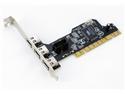 SEDNA - PCI 3 + 1 Port 1394A (Firewire) Adapter Card (Include Low Profile Metal Bracket)